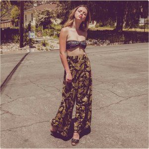 Thief & Bandit Organic Cotton/Bamboo Wide Leg Pant